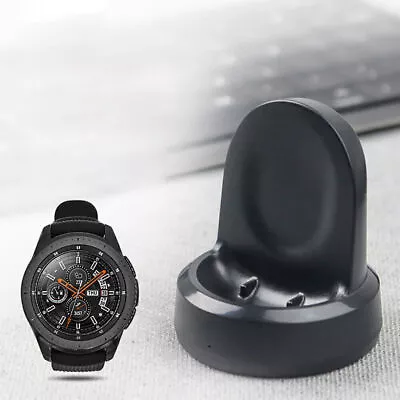 Charging Dock Cradle Station Fast Charger For Samsung Galaxy 42/46mm Smart Watch • £9.39