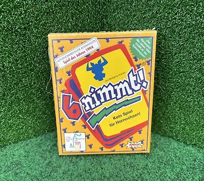 6 Nimmt! Card Game German Edition Vintage 1994 *NEW SEALED* • $33.70