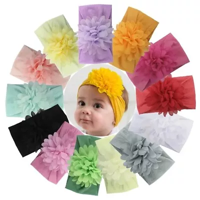 £2.89 • Buy Baby Nylon Headdress Children's Hair Band Infant Soft Hair Band Headband Baby 