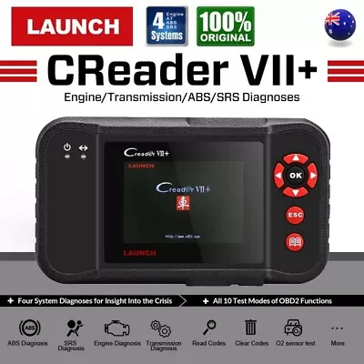 CAN OBD2 Scan Tool For Holden VR VS VX VT VE WM VY VZ Engine ABS Airbag SRS AT • $189