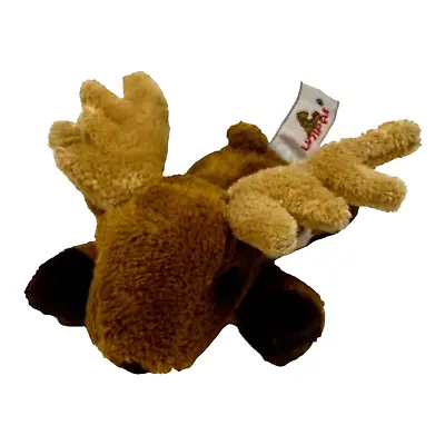 Unipak Moose Plush Stuffed Animal Finger Puppet Toy 5 Inches 2016 • $5.77