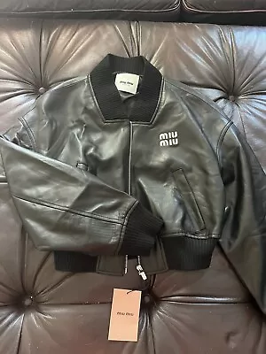 Miu Miu Leather Jacket  • $660