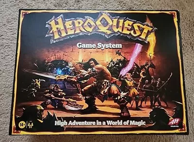NEW! Hasbro HeroQuest Game System Board Game Avalon Hill Hero Quest  SEALED! • $54.89
