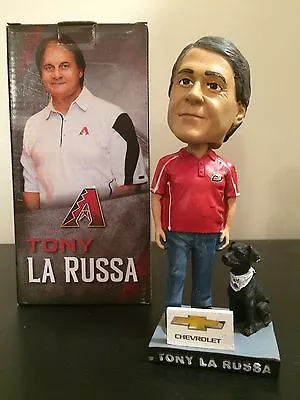 Tony La Russa LaRussa Arizona Diamondbacks D'Backs Bobble Bobblehead Dog ARF Pet • $24.95