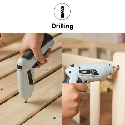 Cordless Drill Electric Screwdriver Mini Wireless Power Driver USB Rechargeable • $14.88