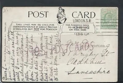 Family History Postcard - Dunning - 81 Wrigley Street Oldham Lancashire RF4507 • £2