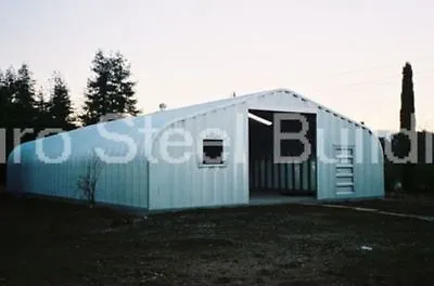 DuroSPAN Steel 30'x55'x14 Metal Garage Workshop DIY Building Kit Factory DiRECT  • $14999