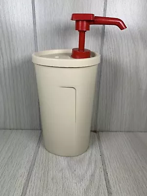 Vintage TUPPERWARE Ketchup Pump Dispenser 640-7 USA • $9.99