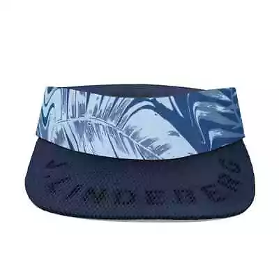 J. Lindeberg Rex Print Hibiscus Blue Visor Adjustable One Size NEW NWT • $29.99