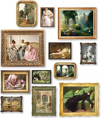 Gothic Victorian Decor For Home - Antique Victorian Wall Decor Victorian Pictur • $15.88