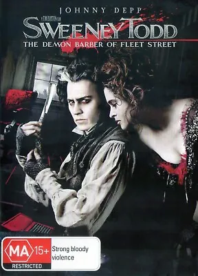 $4.50 • Buy Sweeny Todd The Demon Barber Of Fleet Street * Johnny Depp * Dvd Region 4 * Vgc