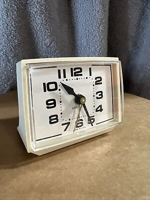 Westclox Vintage Alarm Clock Electric Model 22189 Bold II Made In USA 98% A+ • $14.99