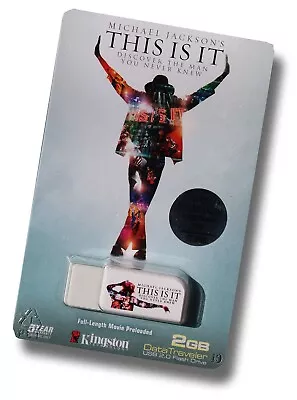 LOW NUMBER!! Michael Jackson 'This Is It' USB Drive #700 / 75000 • $17.99