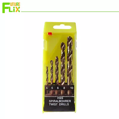 Cobalt Jobber Twist Drill Bit Sets For Drilling Stainless Steels & Hard Metals  • £10.29