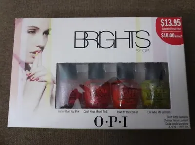 OPI Mini Nail Polish Lacquers Brights 4 Colors Great Gift! • $9.85