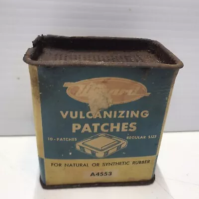 WIZARD VULCANIZING PATCHES  Car Bicycle Patch Kit Vintage  • $7.99