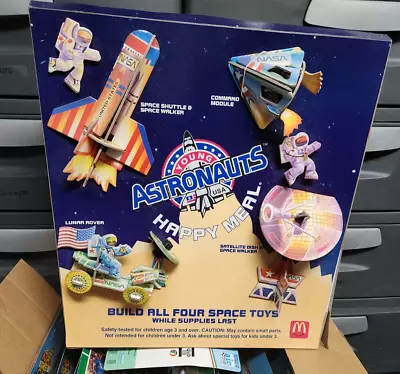 Young Astronauts II McDonald’s Happy Meal Display 1992 Complete! Vintage • $33.99