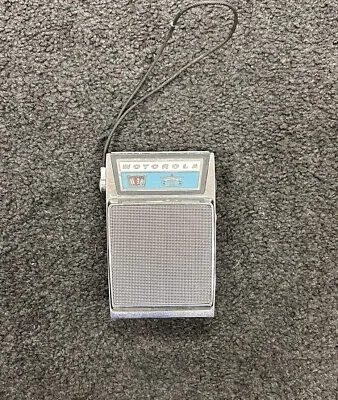 Vintage 1960s Motorola Six Transistor Radio X15A - Untested • $39.99