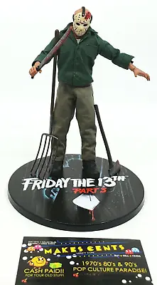 Friday The 13th Part 3 Jason Voorhees Horror Action Figure Mezco 1/12 Scale • $69.98