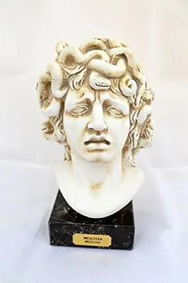 Medusa Ancient Greek Snakeheaded Monster Sculpture Statue Bust Medousa • $85.91