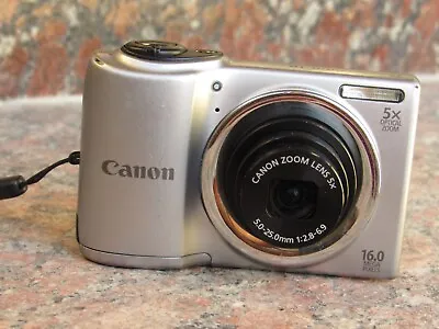 Canon PowerShot A810   Silver Digital Camera #2226413 • $69