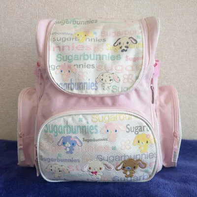 Sugar Bunnies Backpack Rucksack LL Sanrio Pink Kids School Used From Japan • $374.63