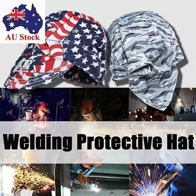 Sweat Absorption Welder Work Cap Welding Protective Hats  Welder Protection • $12.98