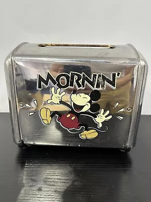 Vintage Villaware Disney Mickey Mouse Mornin Singing Musical Toaster • $17.77