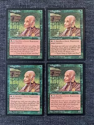 4x Village Elder | LP | Mirage | MTG Magic The Gathering • $2