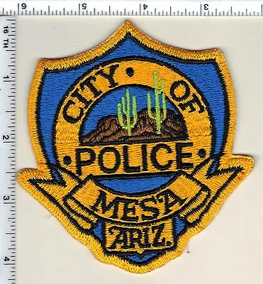 City Of Mesa Police (Arizona) 3rd Issue Shoulder Patch - New From 1989 • $24.95