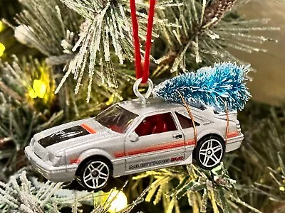 Hot Wheels '84 Ford Mustang Svo Christmas Ornament Great Hand-made Gift! • $7.99