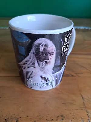 Lord Of The Rings The Two Towers Mug 2002. Gandalf One Side & The Ring The Other • £5