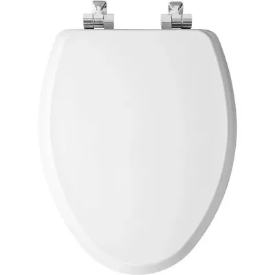 Mayfair 1826CHSL-000 White Enameled Wood Elongated Toilet Seat • $15