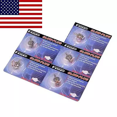 5pcs HSP 70117 N4 Super Spark Glow Plug No.4 Hot For RC Nitro Engines Car Truck • $20.98