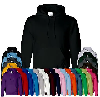 £15.99 • Buy GENUINE GILDAN New Mens Plain Heavy Blend Pullover Hooded SweatShirt Hoodie