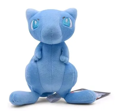 Shiny Blue Mew Plush Soft Toy Doll Teddy Stuffed Animal 7.5  • $16.99