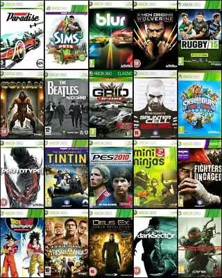 £3.99 • Buy Xbox 360 Games Buy One Or Bundles Same Day Dispatch Super Fast Delivery Free