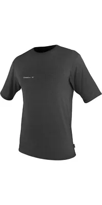 O'Neill Mens Trvlr Hybrid Short Sleeve Sun Shirt - Graphite • £35.95