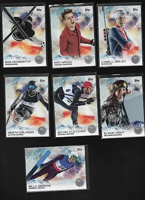 2014 Topps Olympic Olympics SILVER Finish Your Set Pick Your Athlete $1 SHIPPING • $0.99