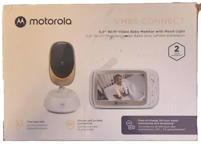 Motorola Baby Monitor VM85 - Indoor WiFi Video With & Mood Light - HD 720p Co... • $69.99