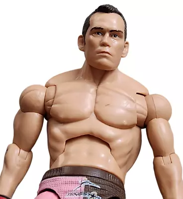 Jakks Pacific UFC Rich Franklin Pink Brown Action Figure Toy MMA Series 4 2009 • $14.04