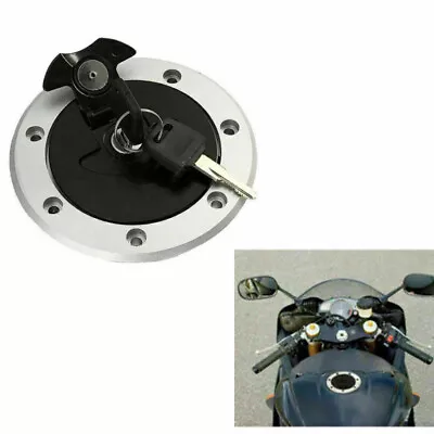 Fuel Gas Tank Cap Lock For Kawasaki 1986-2006 CONCOURS  ZG1000 KLE500 1991-2007 • $14.95