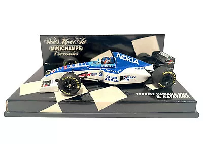 Minichamps F1 Tyrrell Yamaha 023 Ukyo Katayama 1995 Nokia  1:43 Scale Model Car • $45