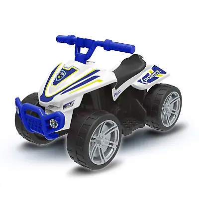 Evo 6V Kids Electric Ride On | Police Quad Bike • £54.99