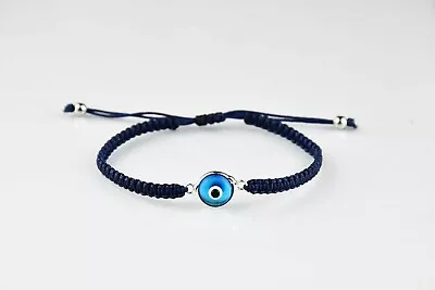 Turkish Evil Eye Bracelet Hamsa Hand Greek Mati Quality Bangle For Baby Kids • $9.95