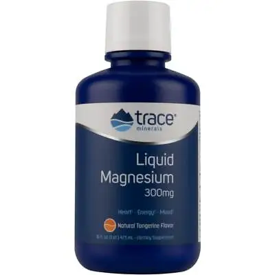 Trace Minerals Liquid Magnesium - Tangerine 300 Mg 16 Fl Oz Liq • $21.11