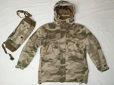 Cabela's Stand Hunter Extreme Thinsulate Hunting Parka & Muff M Outfitter Camo • $289.95