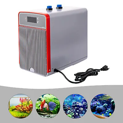 Aquarium Water Chiller 42gallon 150W Fish Tank Chiller LED Display 1/10HP 22-26℃ • $175.75