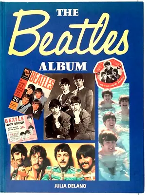 Vintage The Beatles Album By Julia Delano - UK Music Pictures Music Hard Cover • $29.50