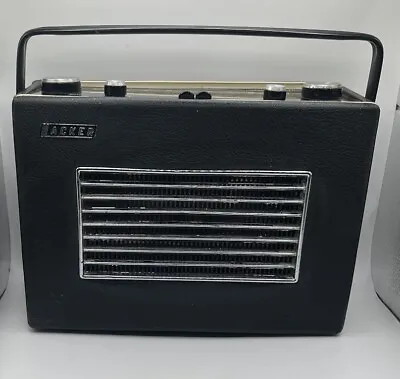 1969 Hacker Herald RP37 FM Transistor Radio - Untested  • £29.99